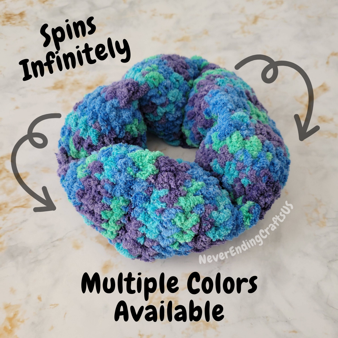 Crochet Flexagon Fidget Toy